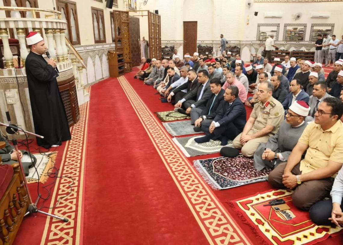 محافظ المنوفية يشهد احتفالية الأوقاف بالعام الهجري الجديد بمسجد الرؤوف الرحيم بشبين الكوم 19 - جريدة المساء