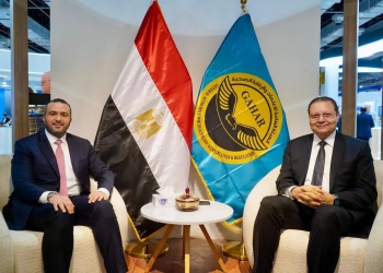  رئيس الرقابة الصحية التقى  بوزير الصحة بدولة ليبيا على هامش مؤتمر "صحة أفريقيا ..Africa Health ExCon 2026" 24 - جريدة المساء