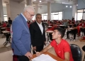 رئيس جامعة المنوفية يتفقد لجان امتحان "الترم الثاني" بكلية علوم الرياضة 32 - جريدة المساء