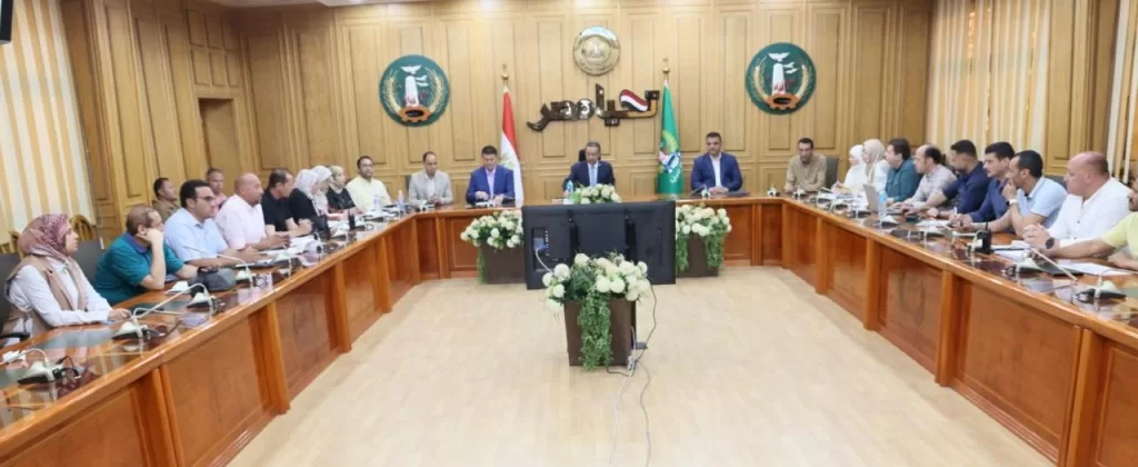 محافظ المنوفية يناقش مشروعات الخطة الاستثمارية و ملفات التصالح و تقنين أملاك الدولة لتذليل المعوقات و الارتقاء بمستوى الخدمات 20 - جريدة المساء