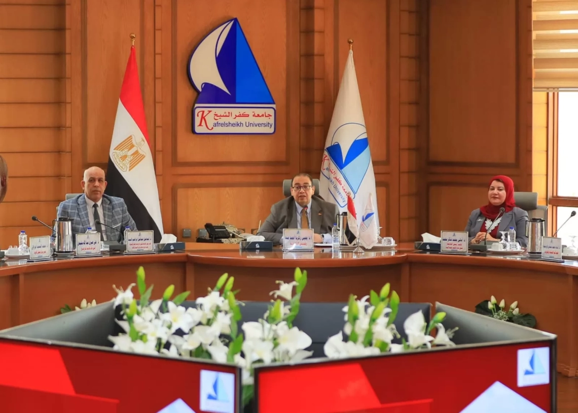 مجلس إدارة مشروعات التطوير بجامعة كفرالشيخ ناقش خطط التحديث والارتقاء بالأداء المؤسسي خلال يونيو 2026 19 - جريدة المساء