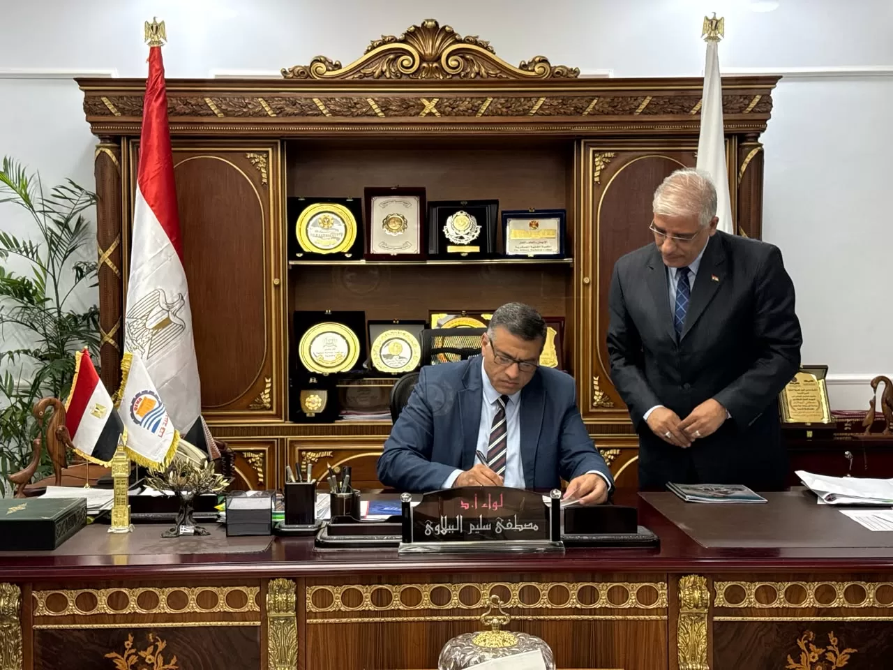 محافظ قنا يعتمد نتيجة الشهادة الإعدادية بنسبة نجاح 64.54 % 29 - جريدة المساء
