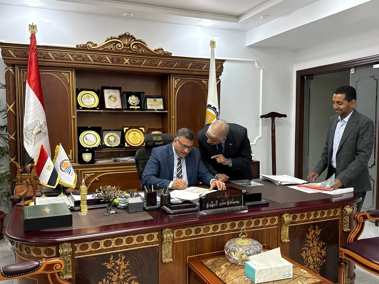 محافظ قنا يعتمد نتيجة الشهادة الإعدادية بنسبة نجاح 64.54 % 37 - جريدة المساء