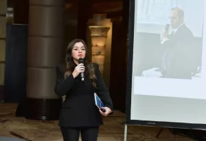 المستشارة أمل عمارخلال ورشة عمل بالنيابة العامة حول جرائم العنف ضد المرأة والتعامل مع الضحايا -تواجد المرأة في النيابة العامة إحدى المحطات المضيئة في مسيرة العدالة المصرية 29 - جريدة المساء