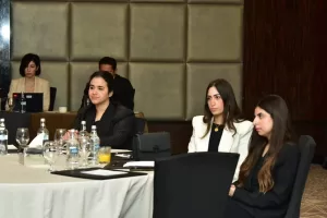 المستشارة أمل عمارخلال ورشة عمل بالنيابة العامة حول جرائم العنف ضد المرأة والتعامل مع الضحايا -تواجد المرأة في النيابة العامة إحدى المحطات المضيئة في مسيرة العدالة المصرية 27 - جريدة المساء