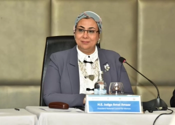 المستشارة أمل عمارخلال ورشة عمل بالنيابة العامة حول جرائم العنف ضد المرأة والتعامل مع الضحايا -تواجد المرأة في النيابة العامة إحدى المحطات المضيئة في مسيرة العدالة المصرية 23 - جريدة المساء