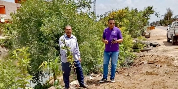 جولة ميدانية لرئيس مركز ومدينة الحامول بقرية كوم الحجر 1 - جريدة المساء