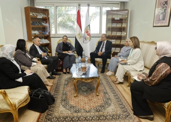 أمل عمار تبحث مستجدات استراتيجية تمكين المرأة 2030 مع رئيس معهد التخطيط 35 - جريدة المساء