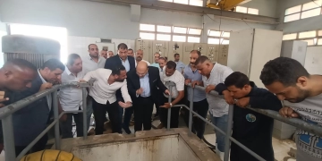 نائب محافظ الجيزة يتفقد أعمال الصيانة لمحطة الصرف الصحي ببشتيل للحد من مشكلة الطفوحات 2 - جريدة المساء نائب محافظ الجيزة يتفقد أعمال الصيانة لمحطة الصرف الصحي ببشتيل للحد من مشكلة الطفوحات 1 - جريدة المساء