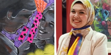 الأربعاء المقبل..انطلاق معرض الفنانة التشكيلية منى عمر 1 - جريدة المساء