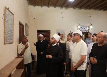 وزير الأوقاف ومحافظ المنيا يتفقدان منطقة البهنسا الأثرية 19 - جريدة المساء