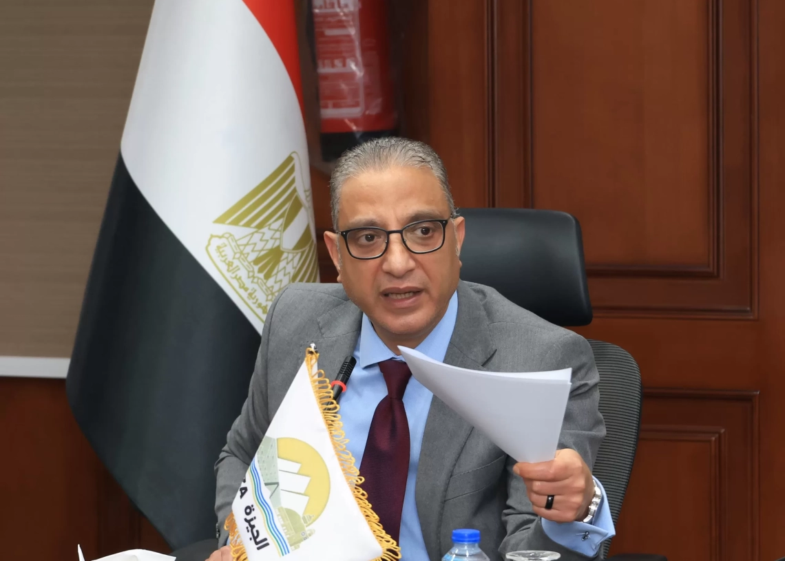 د. أحمد الأنصاري محافظ الجيزة