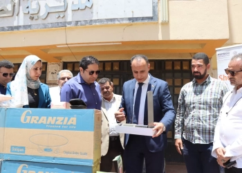 نائب محافظ بني سويف يشهد تسليم دفعة من الأجهزة والمعدات الطبية لتعزيز مستوى الخدمات في 3 وحدات صحية بمركز ناصر 31 - جريدة المساء