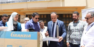 نائب محافظ بني سويف يشهد تسليم دفعة من الأجهزة والمعدات الطبية لتعزيز مستوى الخدمات في 3 وحدات صحية بمركز ناصر 1 - جريدة المساء