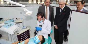 «يوم في حب مصر»..علاج 500 حالة بـ" طب أسنان المنوفية " بالمجان تزامنًا مع ذكرى 30 يونيو 2 - جريدة المساء «يوم في حب مصر»..علاج 500 حالة بـ" طب أسنان المنوفية " بالمجان تزامنًا مع ذكرى 30 يونيو 1 - جريدة المساء