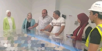   معاينة ميدانية لتطوير محطة تحلية مياه الشرب بالعريش 1 - جريدة المساء
