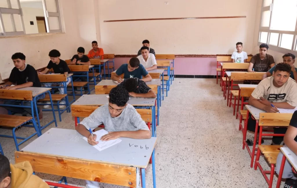 "ختامه مسك".. هندسة إعدادية المنوفية سهلة 21 - جريدة المساء