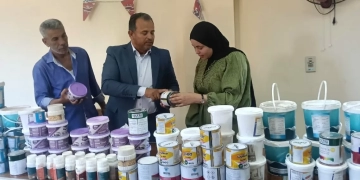 ضبط مواد طلاء وبويات منتهية الصلاحية بالقنطرة شرق 2 - جريدة المساء ضبط مواد طلاء وبويات منتهية الصلاحية بالقنطرة شرق 1 - جريدة المساء