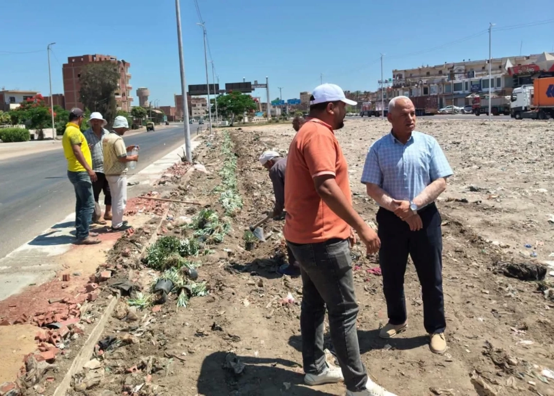 تطوير ورفع كفاءة المدخل الجنوبي لمدينة القنطرة غرب 19 - جريدة المساء