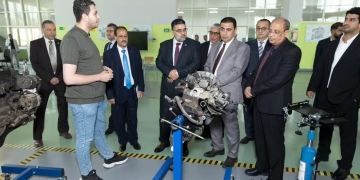 وزير التعليم الفني الليبي في ضيافة جامعة ''ساكسوني مصر''لتعزيز التعاون التعليمي والتكنولوجي 1 - جريدة المساء
