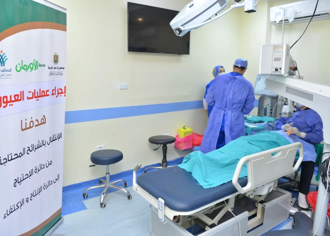 عمليات جراحية لعلاج أمراض العيون لغير القادرين بقرى ومراكز أسوان 18 - جريدة المساء