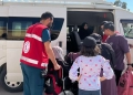 الهلال الأحمر يستقبل المصابين من أهل غزة