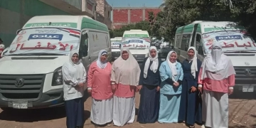 الكشف والعلاج بالمجان لـأكثر من 1000 مريض خلال قافلة طبية لمديرية الصحة بقرية زكي فاضل باهناسيا 1 - جريدة المساء