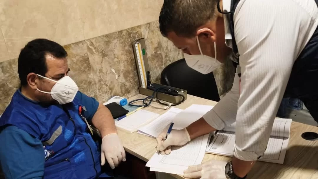 الحجر الصحي يتابع عودة الحجاج المصريين عبر ميناء نويبع البحري بعد أداء مناسك الحج 19 - جريدة المساء