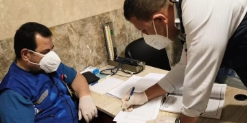 الحجر الصحي يتابع عودة الحجاج المصريين عبر ميناء نويبع البحري بعد أداء مناسك الحج 1 - جريدة المساء