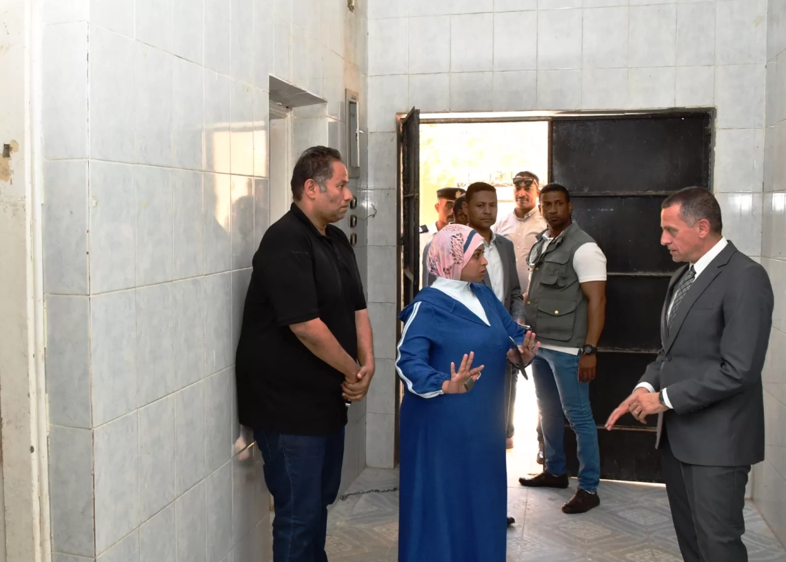 محافظ أسوان يتفقد مستشفى الصحة النفسية وعلاج الإدمان بالسد العالى شرق 17 - جريدة المساء