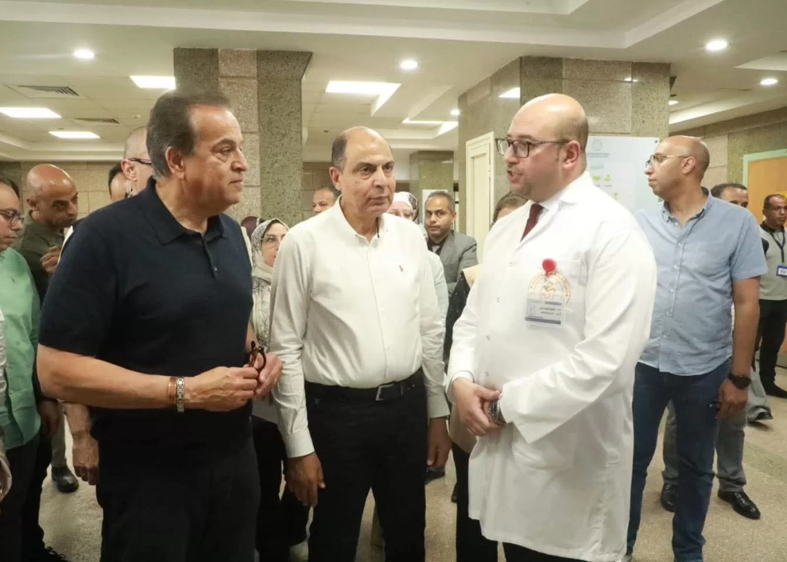 وزير الصحة يتفقد مركز طب أسرة أتليدم ومستشفى ملوي استعداداً لتشغيل التأمين الصحي الشامل بالمنيا 19 - جريدة المساء