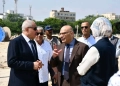 رئيس جامعة القناة يتفقد مشروع مستشفى طب وجراحة الأطفال 23 - جريدة المساء