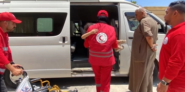 الهلال الأحمر يقدم خدماته الإنسانية للدفعة 58 من الجرحى والمرضى الفلسطينيين 1 - جريدة المساء
