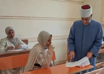 هدوء و انتظام في لجان أدبي الأزهر بالمنوفية 29 - جريدة المساء