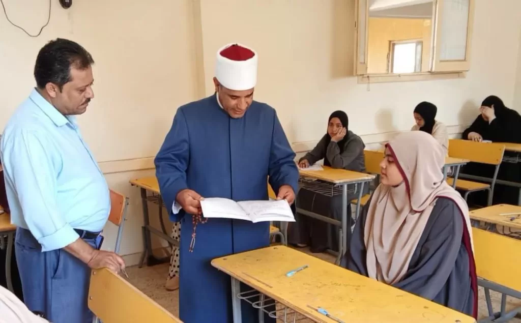 هدوء و انتظام في لجان أدبي الأزهر بالمنوفية 23 - جريدة المساء