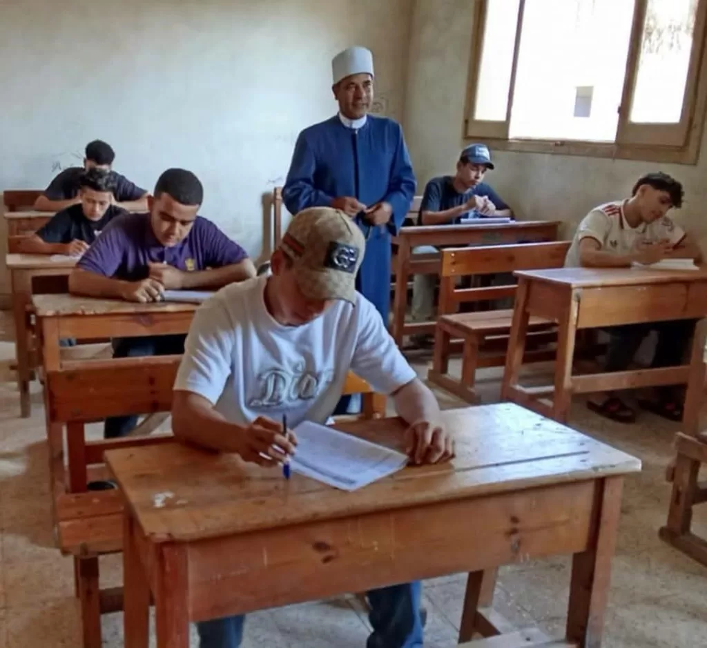 هدوء و انتظام في لجان أدبي الأزهر بالمنوفية 21 - جريدة المساء