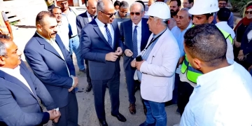 بعد توقف دام 6 سنوات محافظ كفرالشيخ تفقد أعمال تنفيذ مشروع شبكات الغاز الطبيعي بشوارع مدينة الرياض 2 - جريدة المساء بعد توقف دام 6 سنوات محافظ كفرالشيخ تفقد أعمال تنفيذ مشروع شبكات الغاز الطبيعي بشوارع مدينة الرياض 1 - جريدة المساء