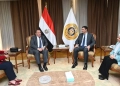 وزير الصناعة يبحث مع نقيب المهندسين آليات الاستفادة من الخبرات والكفاءات الهندسية المصرية في دعم خطط التنمية الصناعية 20 - جريدة المساء