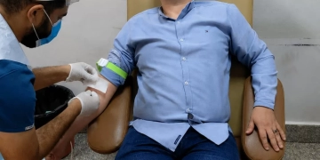 التأمين الصحي ببني سويف يشارك في تحقيق الإنجاز العالمي لموسوعة جينيس ضمن الحملة القومية للتبرع "تبرع بالدم... وامنح الامل. 1 - جريدة المساء