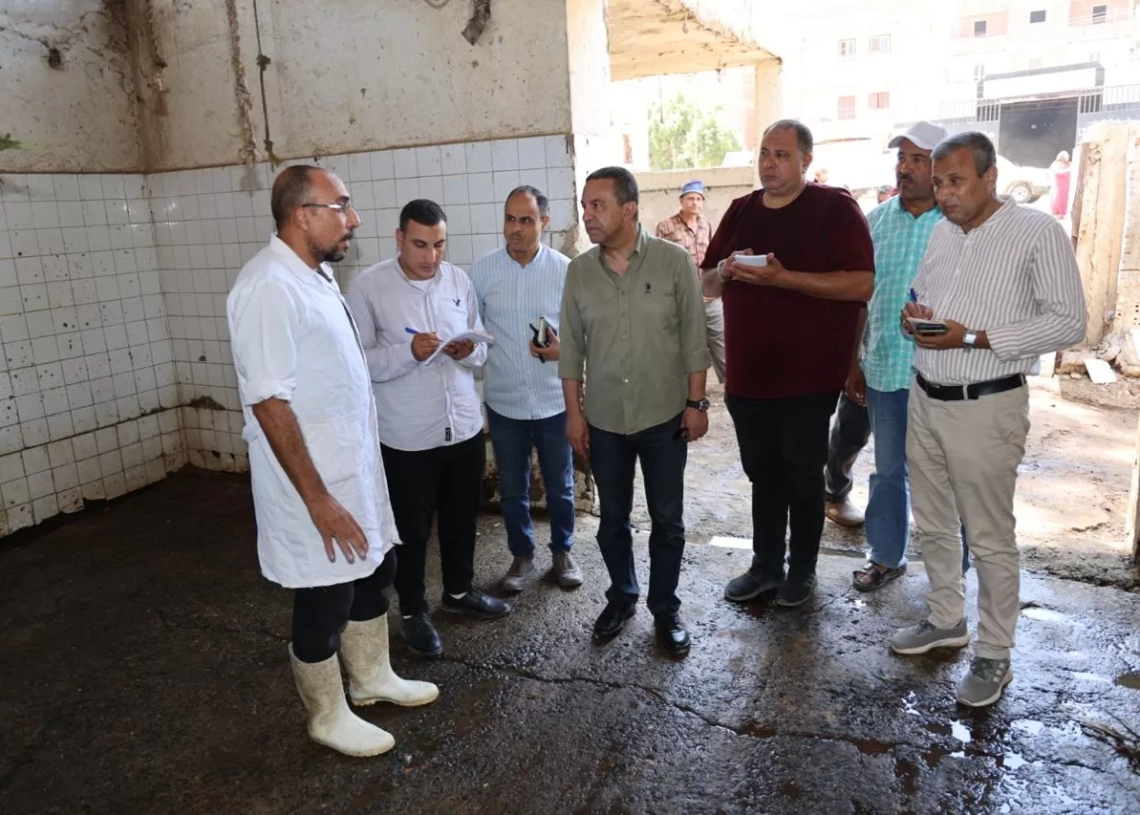 محافظ المنوفية يفاجئ مركز الخدمات البريدية و مجزر تلا لمتابعة مستوى الأداء و الارتقاء بجودة الخدمات 18 - جريدة المساء