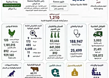 محافظ المنيا يستعرض حصاد عام من إنجازات الطب البيطري 27 - جريدة المساء