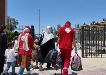 فرق الهلال الأحمر تستقبل الدفعة 59 من الجرحى والمصابين الفلسطينيين 25 - جريدة المساء