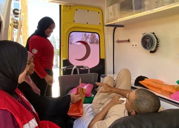 الدفعة 61 من الجرحى والمصابين الفلسطينيين تعبر معبر رفح برعاية كاملة من الهلال الأحمر 27 - جريدة المساء