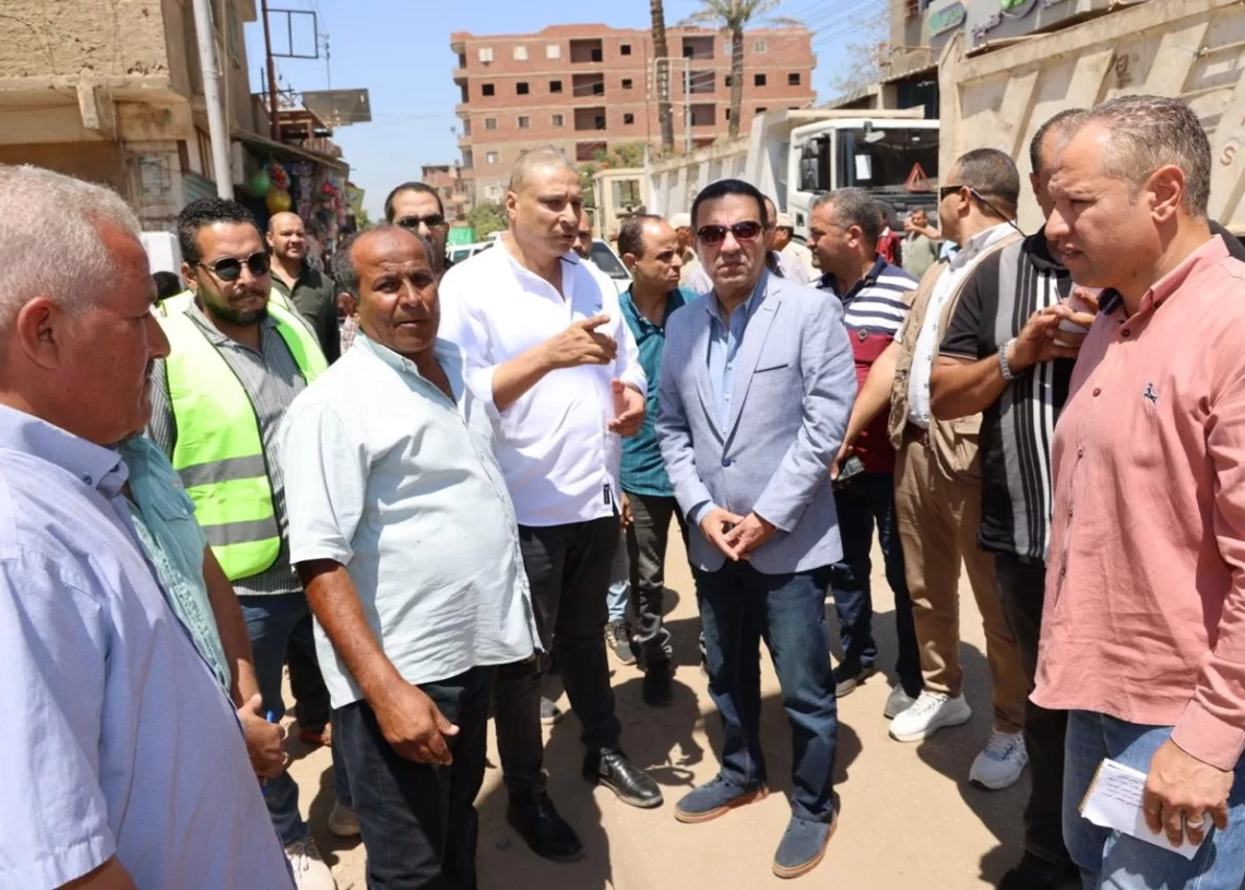محافظ المنوفية يتفقد أعمال مبادرة "يوم في قريتنا" فى ساقية أبو شعرة بأشمون 19 - جريدة المساء