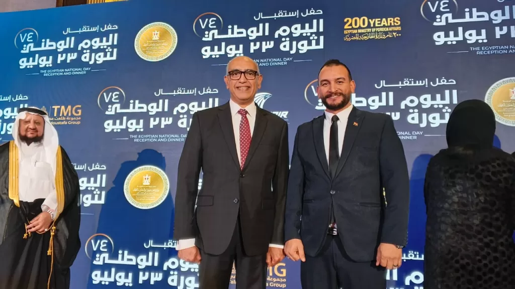 قنصلية مصر بجدة تحتفي بالذكرى الـ 74 لثورة 23 يوليو بحضور رسمي رفيع 23 - جريدة المساء