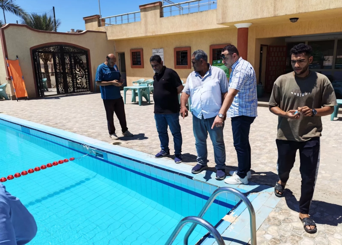 حمامات السباحة بمراكز الشباب والأندية بكفر الشيخ تحت رقابة مشددة حرصاً على سلامة المترددين 17 - جريدة المساء