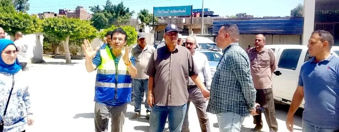 رئيس شركة مياه كفرالشيخ تفقد محطة معالجة الصرف الصحي بالقرديحي ومحطتي المياه ومحلة أبو علي بدسوق 19 - جريدة المساء