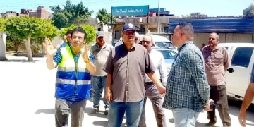 رئيس شركة مياه كفرالشيخ تفقد محطة معالجة الصرف الصحي بالقرديحي ومحطتي المياه ومحلة أبو علي بدسوق 1 - جريدة المساء