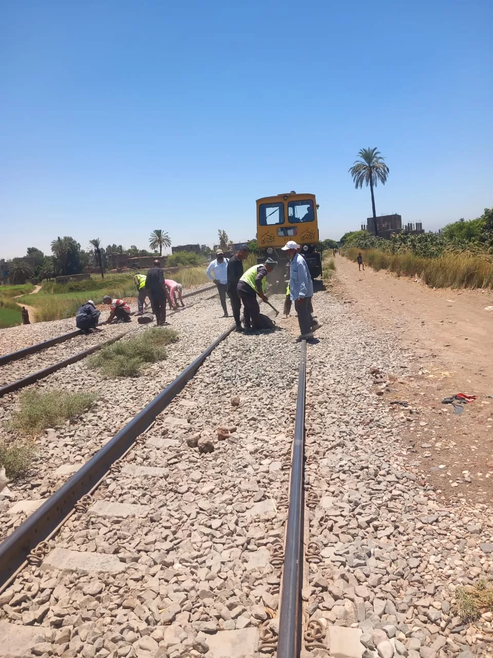 غلق 20 معبرًا غير قانوني على شريط السكك الحديدية بدشنا لحماية المواطنين 31 - جريدة المساء