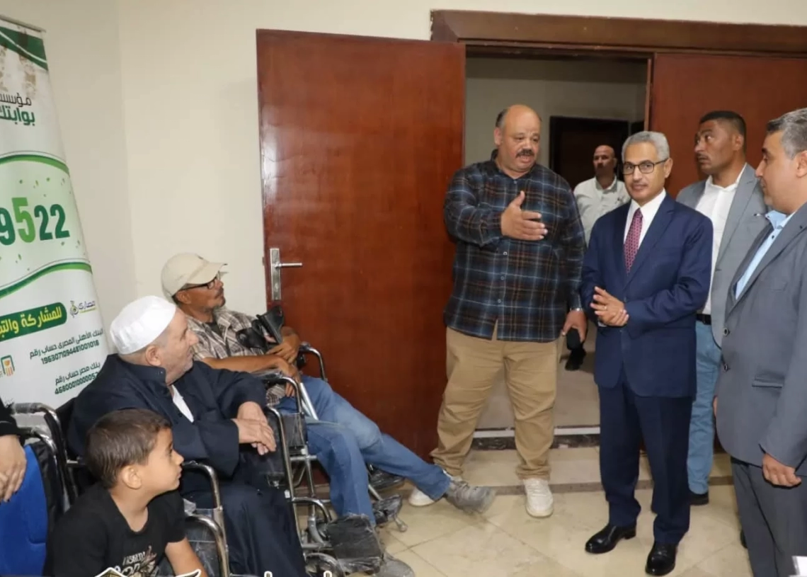 محافظ بني سويف يؤكد تمكين ذوي الإعاقة ويسلم أجهزة تعويضية للمستحقين 19 - جريدة المساء
